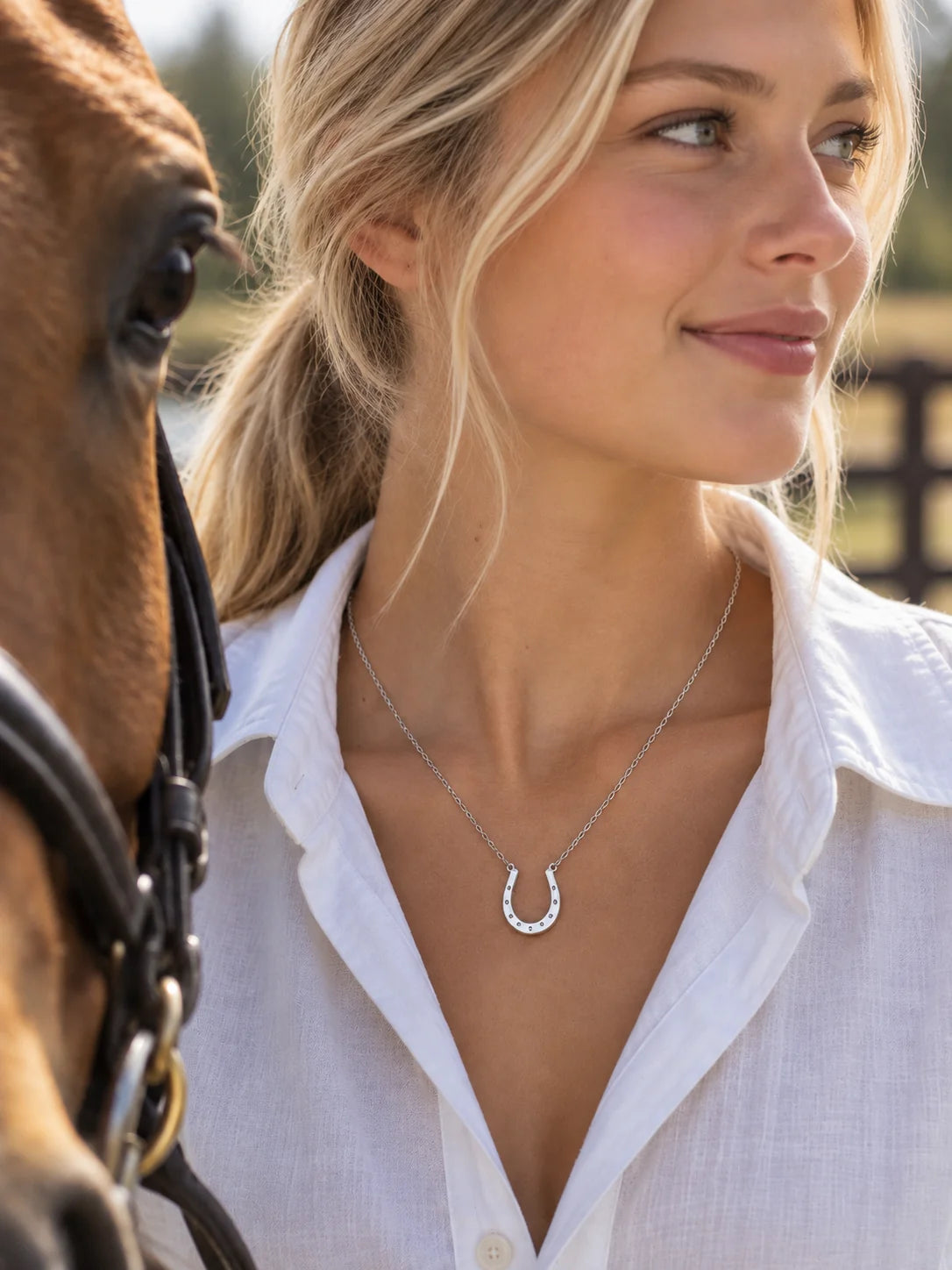 Horseshoe Necklace