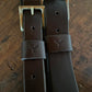 Luxury Italian Leather Belt Men's 42mm