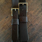 Luxury Italian Leather Belt Men's 42mm