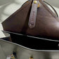 Havana NZ leather on brass hardware 