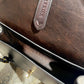 Havana NZ leather on brass hardware 