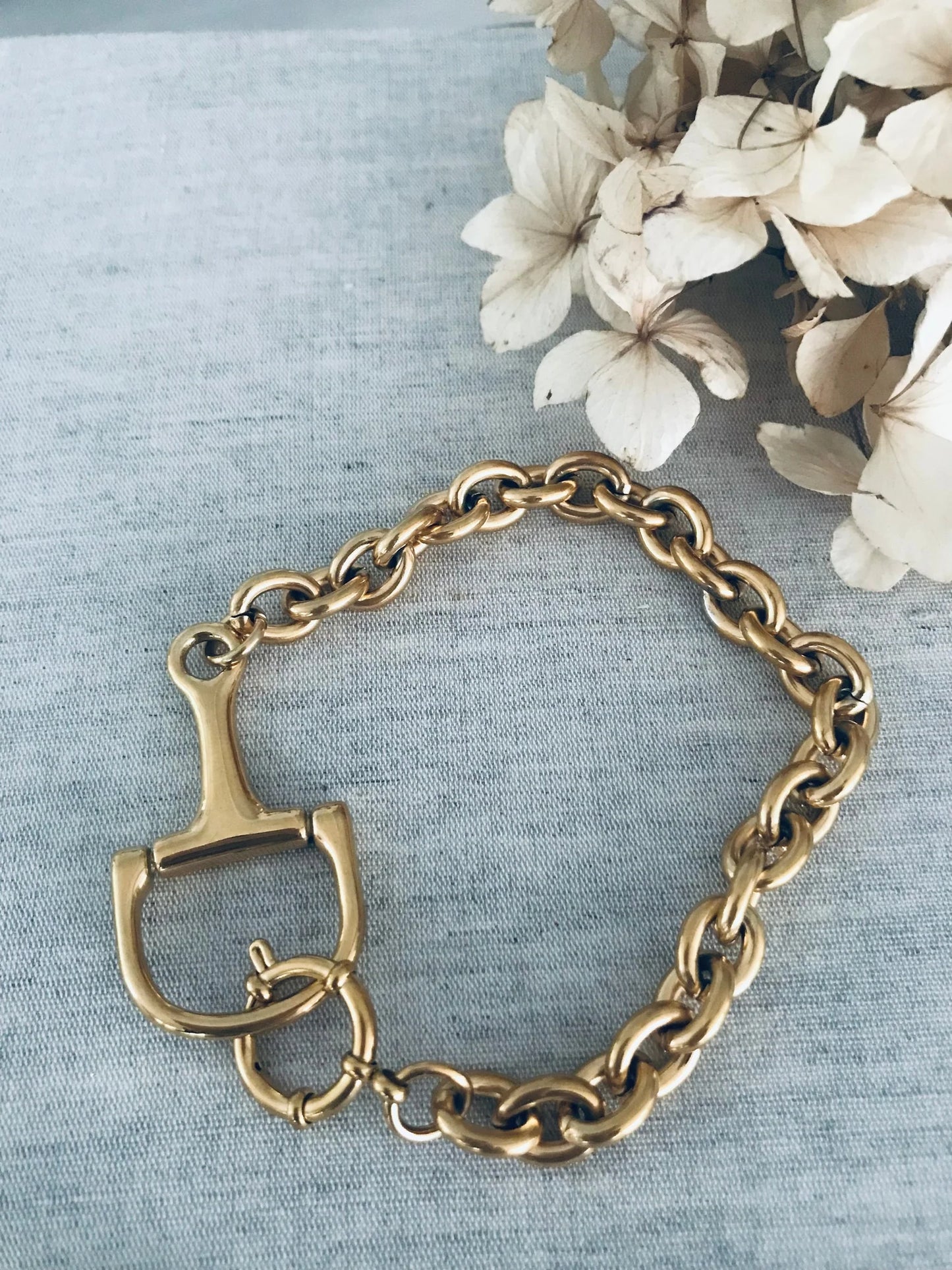 Equine Bit Bracelet