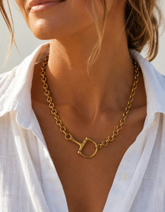 Equine Bit Necklace