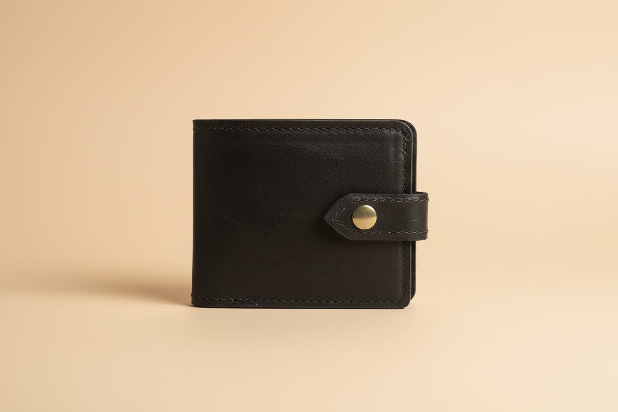 Havana New Zealand leather Clive wallet. 