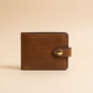 New Zealand Leather Wallet, Tan. 