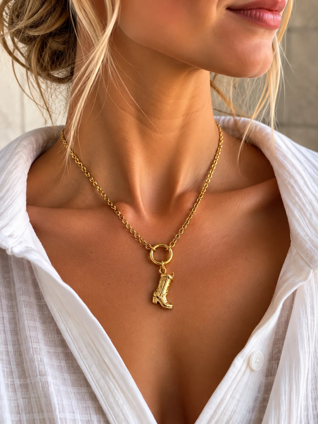 Cowboy Boot Spring Clasp