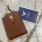 Scotch NZ leather with gold dome.