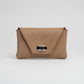Fawn NZ Leather with Silver Hardware belt bag. 