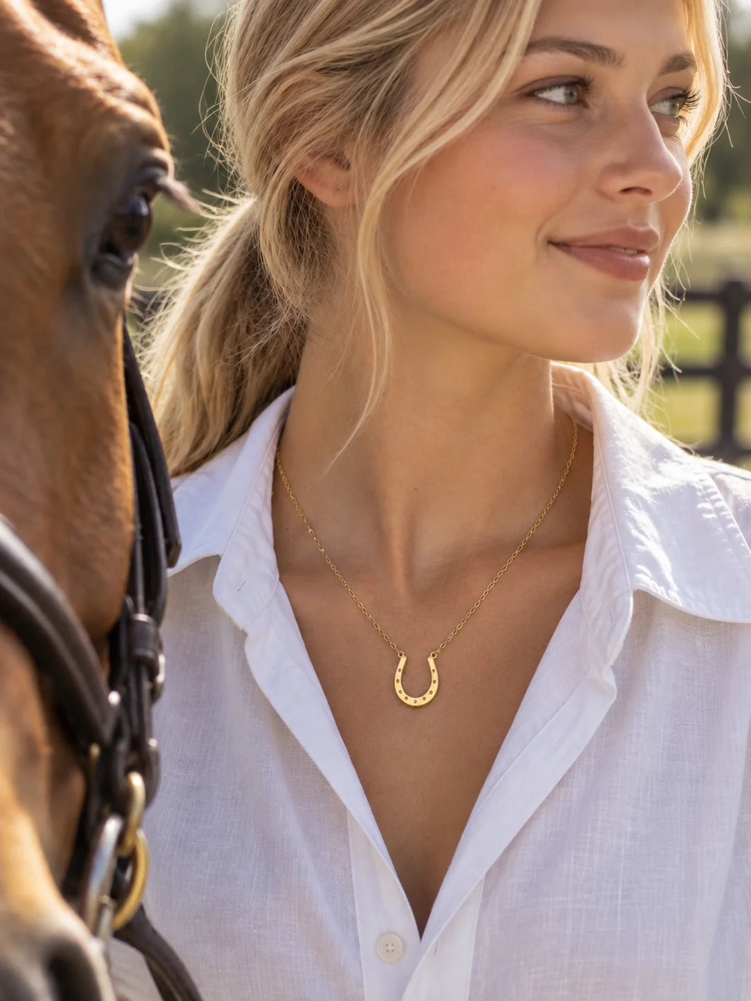 Horseshoe Necklace