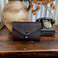 Havana NZ leather with gold hardware 