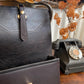 Havana NZ leather with gold hardware 