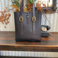 Havana NZ leather with gold hardware