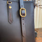 Havana NZ leather with gold hardware 