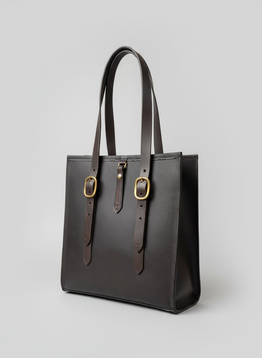 Havana NZ leather with gold hardware 