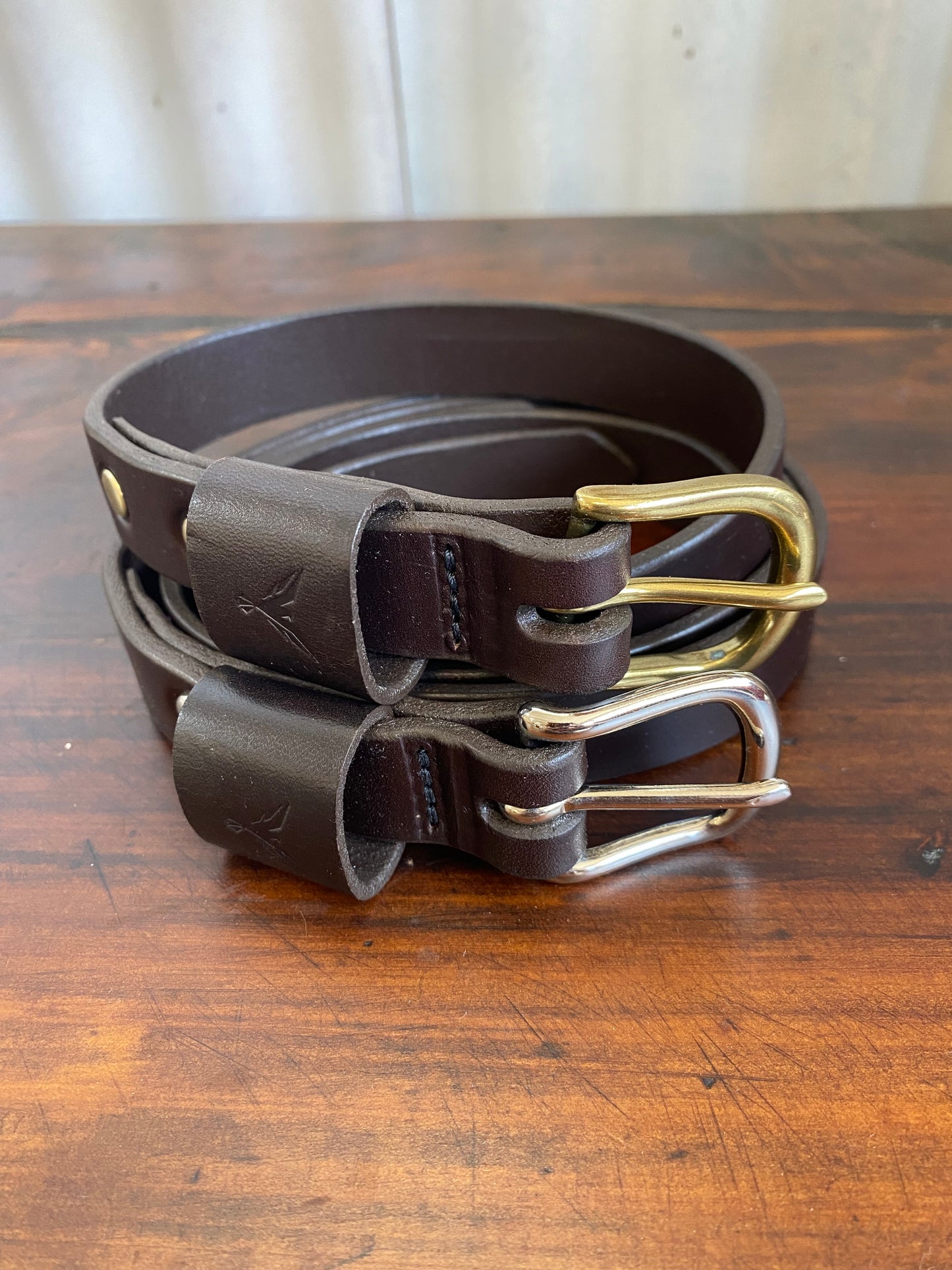 Luxury Italian Leather Woman's 25mm Waste Belt