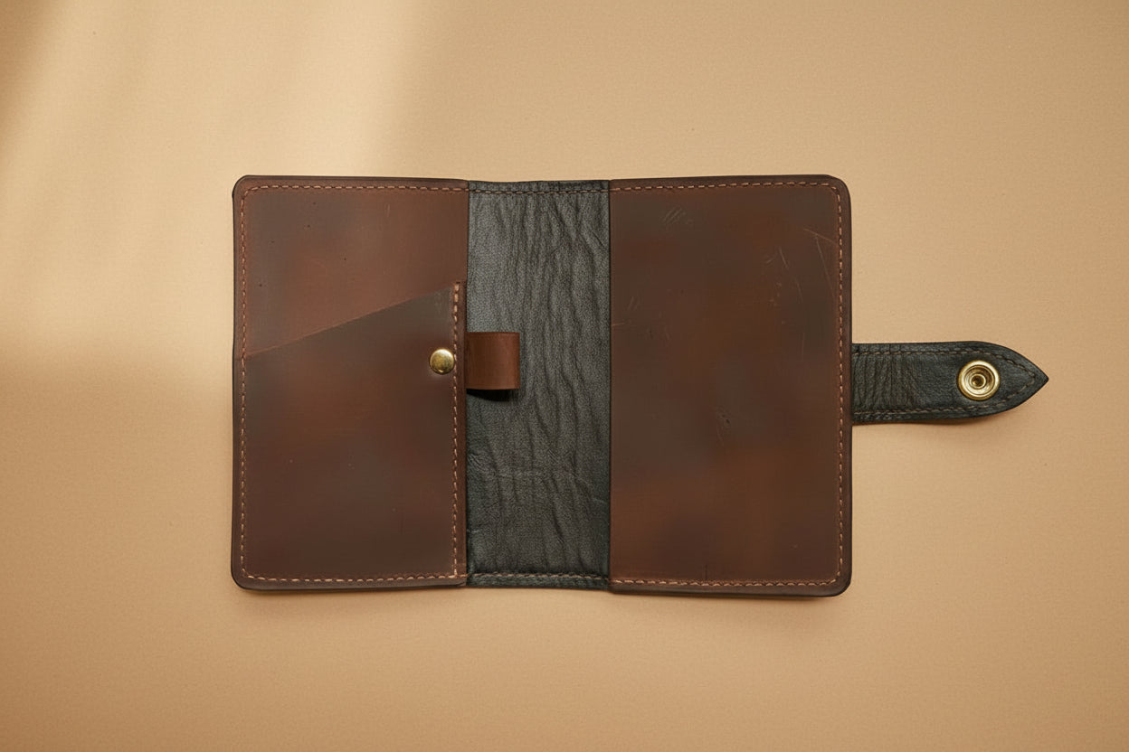 Walnut New Zealand Leather 