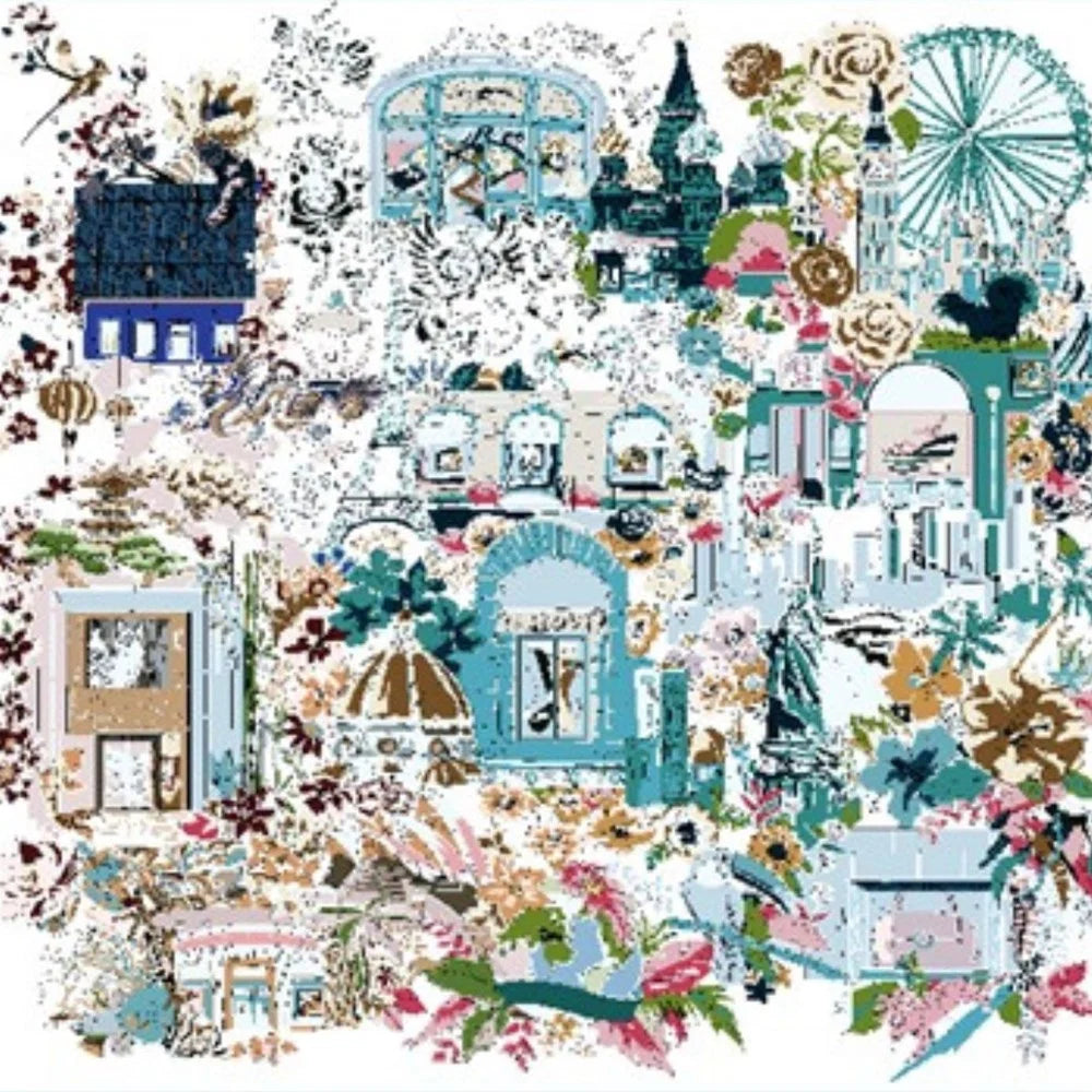 Romantic Paris Blue 