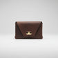 Walnut NZ Leather with Gold Hardware belt bag.