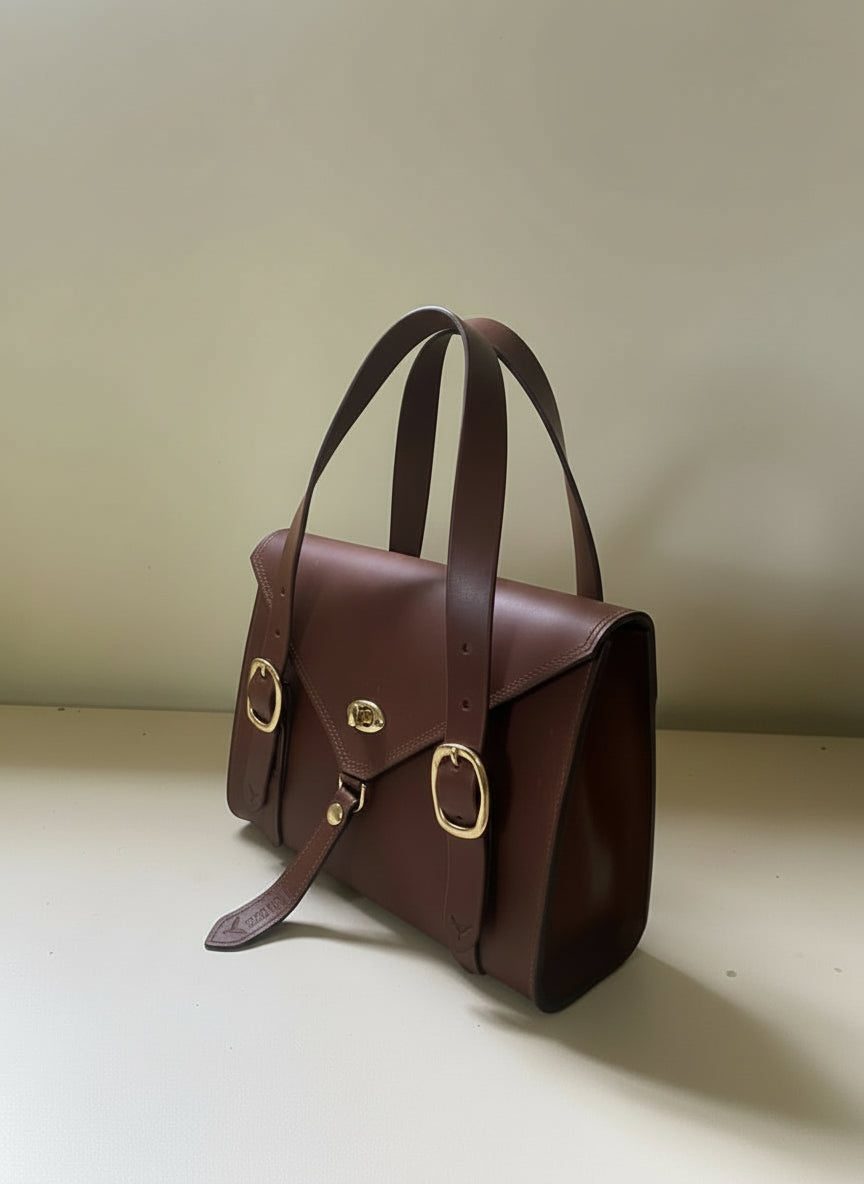 Scotch NZ leather with gold fittings 